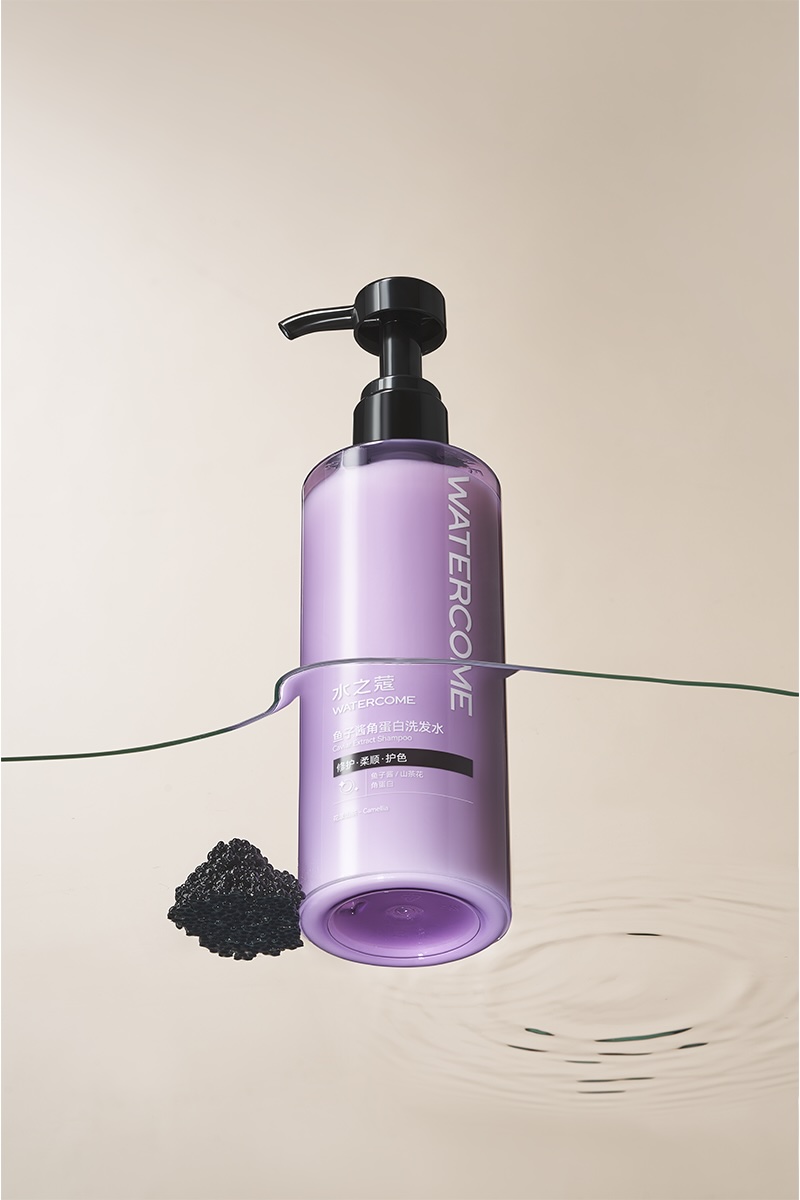WATERCOME Caviar Extract Shampoo - Hair care with color fixation and keratin repair